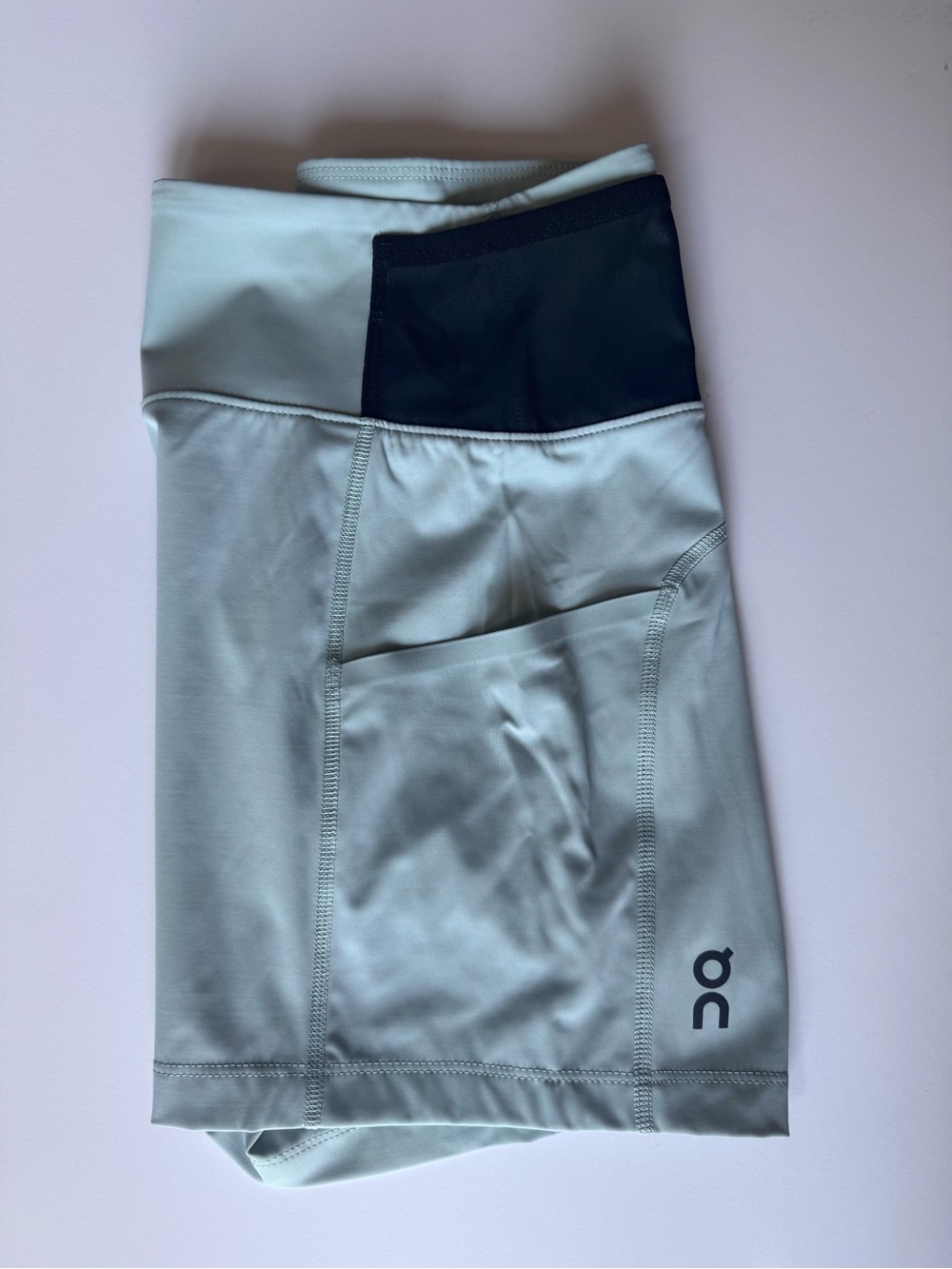 On Sprinter 5” Running Shorts Women's Size S Sea Blue Pockets - Picture 3 of 11